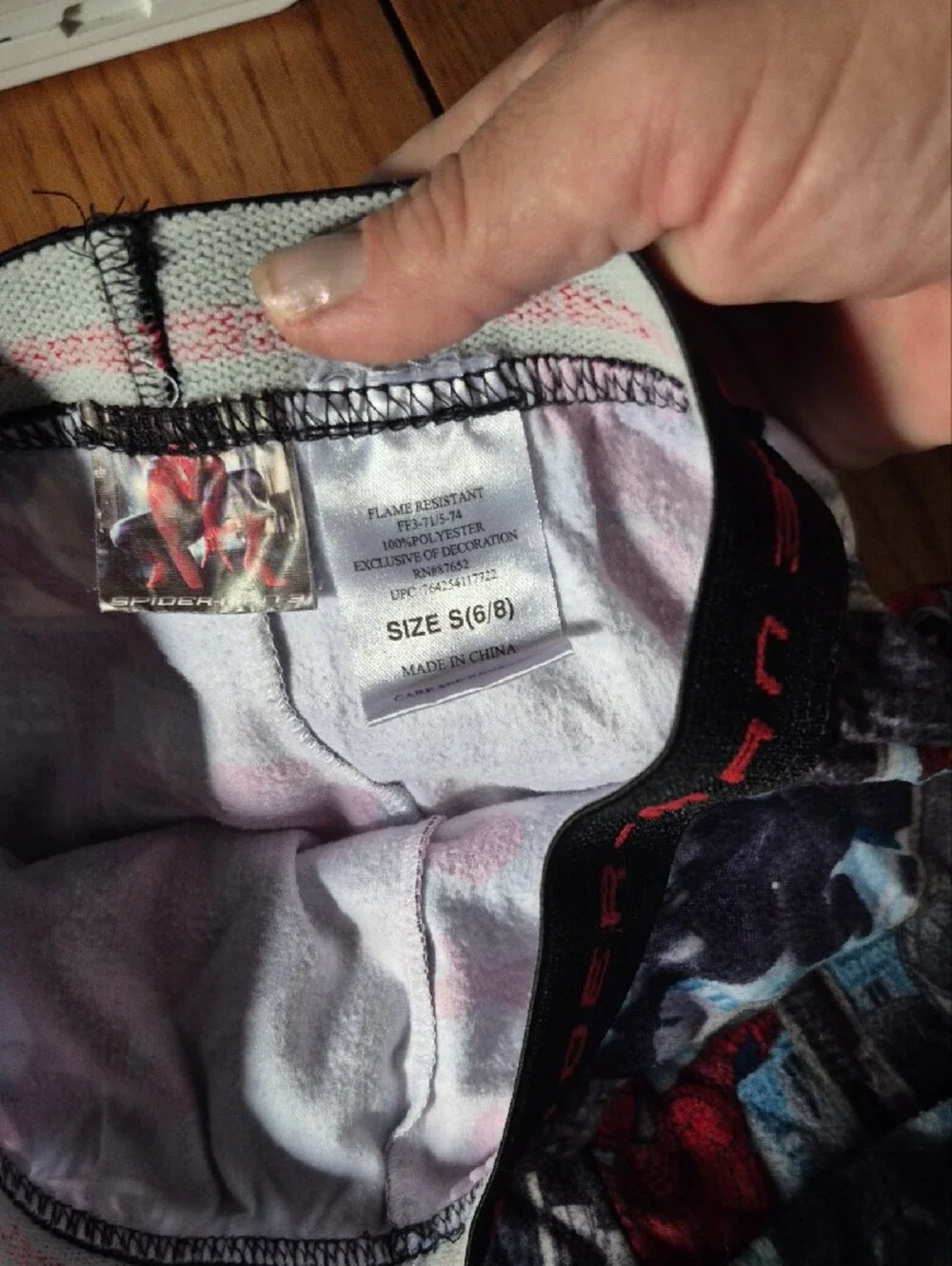 Lot 2 Spiderman Kids Blue and Black Pajama Bottoms Mixed Sizes - 2-Pack
